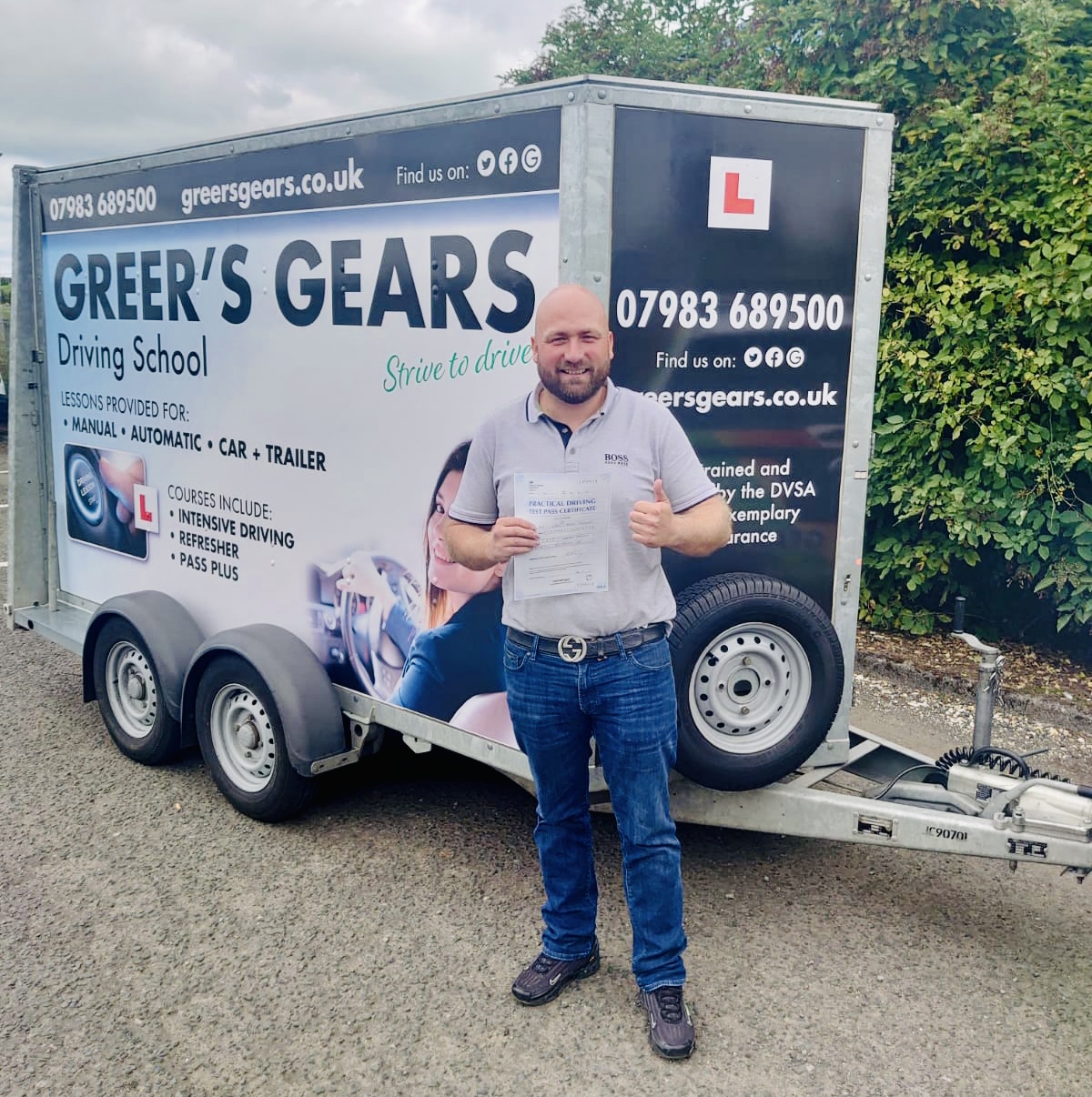 Caravan and Trailer towing courses provided